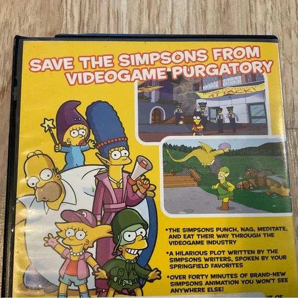 The Simpsons Game PS2 PlayStation 2 EA Teen